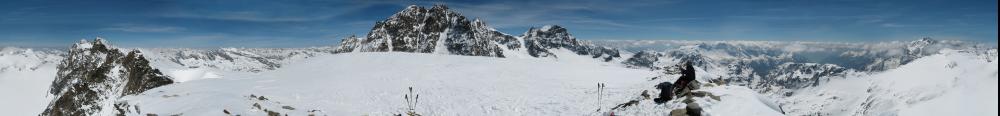 360° Panorama vom Piz Sella